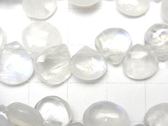 High Quality Rainbow Moonstone AA++ Chestnut (Smooth) half or 1strand beads (aprx.7inch/18cm)
