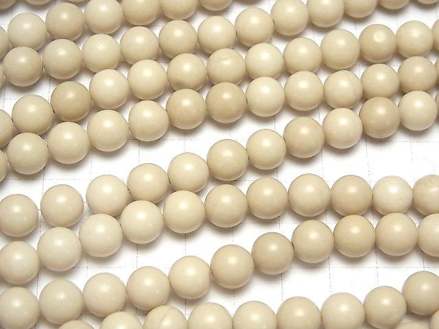 Riverstone Round 8mm 1strand beads (aprx.14inch/34cm)