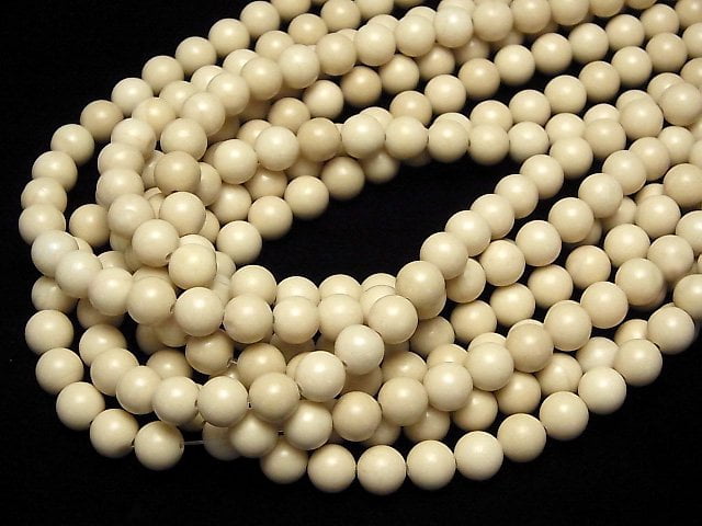 Riverstone Round 8mm 1strand beads (aprx.14inch/34cm)