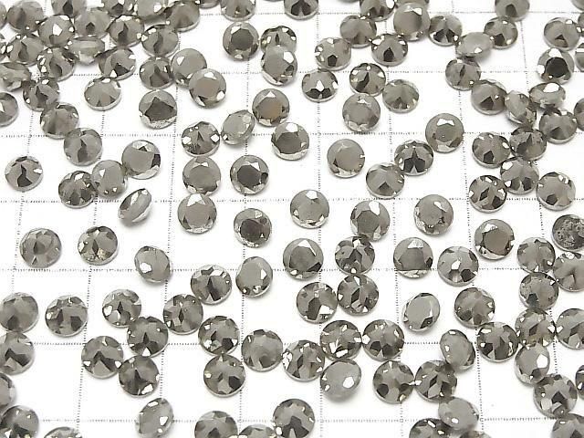 黃鐵礦 散石 圓形刻面 5x5mm 5顆
