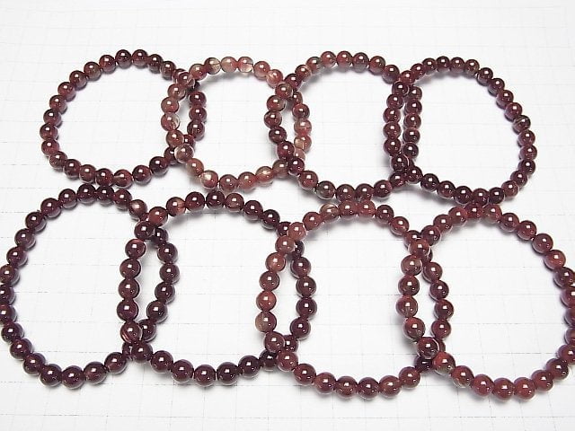 Hochwertige tibetische Andesin AAA Rund 7 mm Armband