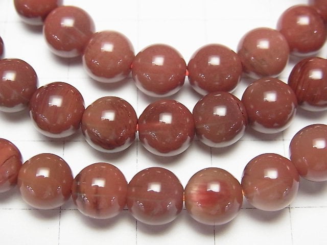 Tibetan Orange Labradorite AA++ Round 8mm Bracelet
