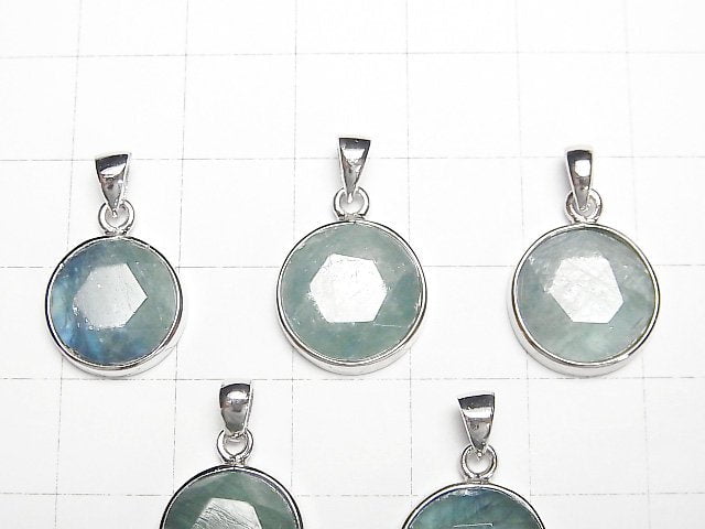 Kyanit AA+ Hexagram Anhänger 13x13mm Silber925 1Stück