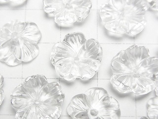 Crystal AAA- Flower 14mm Center Hole 2pcs