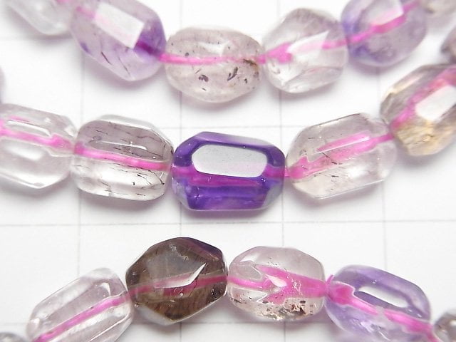 Elestial Quartz AAA- Nugget Bracelet