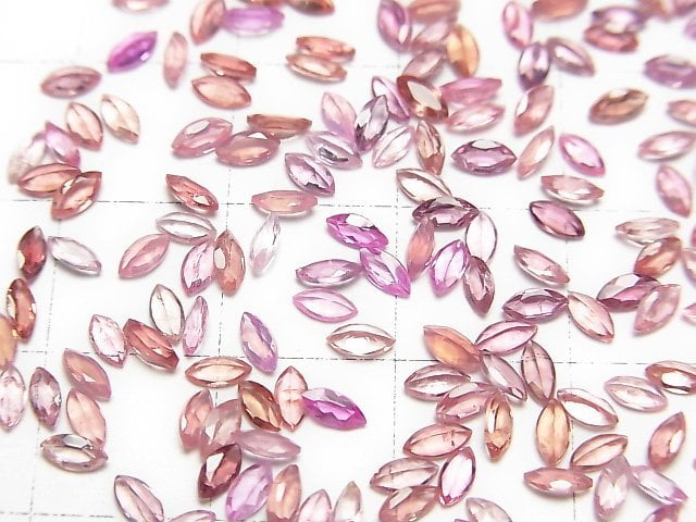 Hochwertiger rosa Spinell AAA loser Stein Marquise facettiert 4x2mm 10 Stück