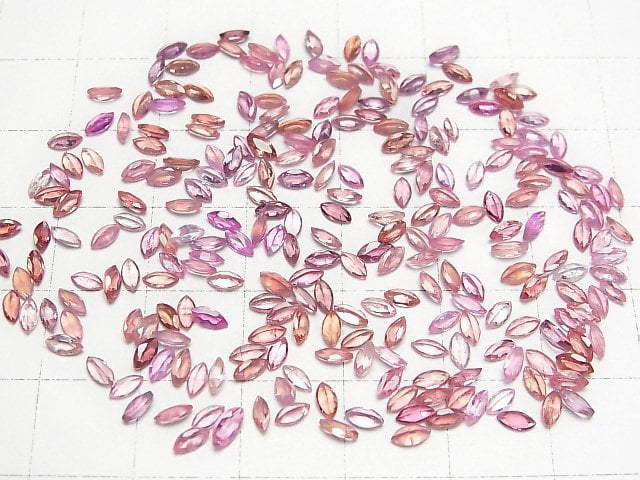 Hochwertiger rosa Spinell AAA loser Stein Marquise facettiert 4x2mm 10 Stück
