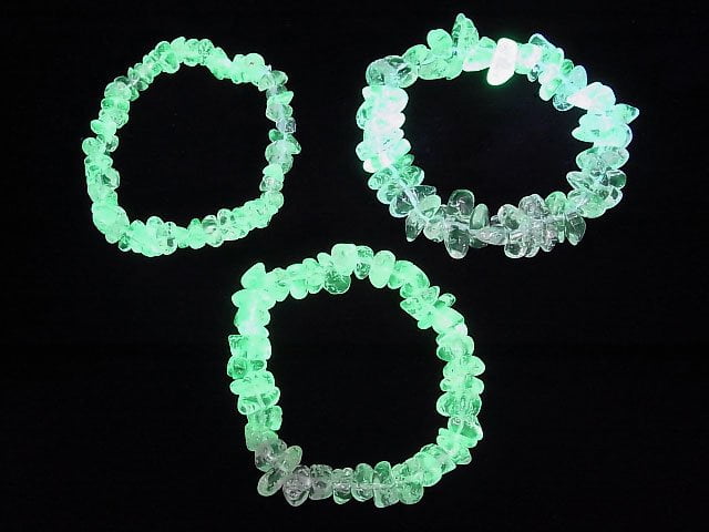 Hochwertiges Hyalit-Opal AAA Chips (Kleine Nuggets) Armband