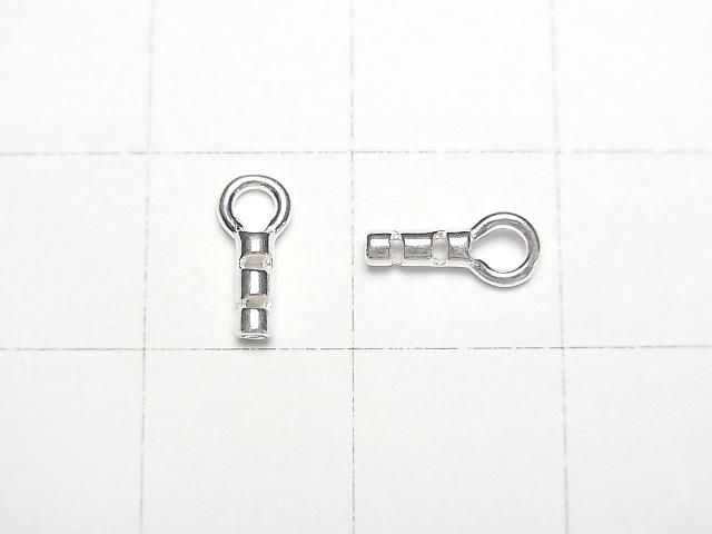 925純銀尾夾 0.8mm 2入