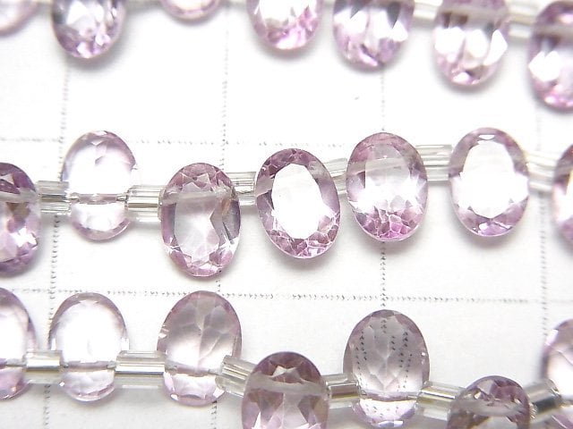 High Quality Pink Topaz AAA Oval Faceted 7x5mm half or 1strand beads (30pcs)