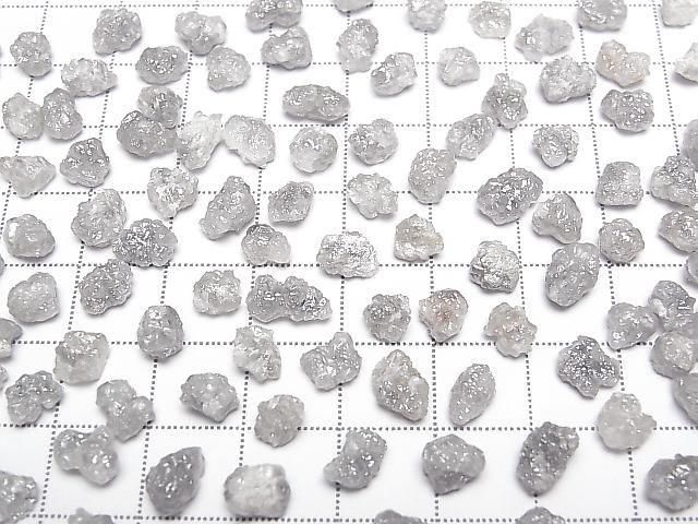 灰白鑽石裸石毛坯 3件