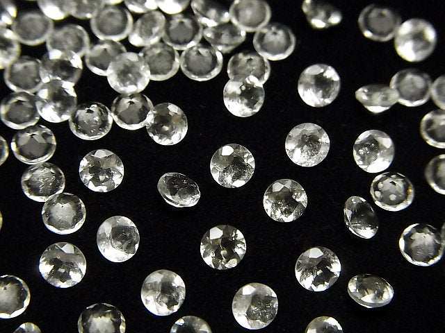 Hochwertiges libysches Wüstenglas AAA lose Steine rund facettiert 4x4mm 5Stk