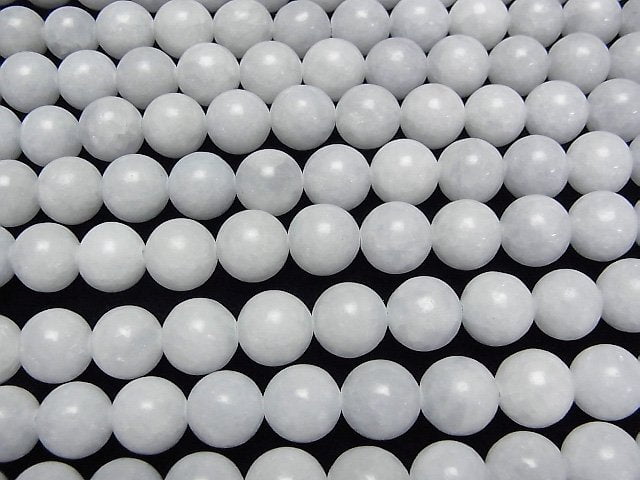 Afrikanischer blauer Calcit Runde 10mm Halbkugel- oder 1Strang-Perlen (ca. 35 cm)