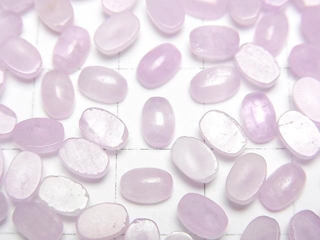 Nigerian Kunzite AA++ Oval Cabochon 6x4mm 4pcs