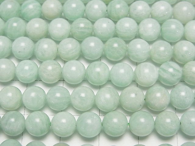 綠色長石圓珠 6mm 1串 (約15英吋/37公分)