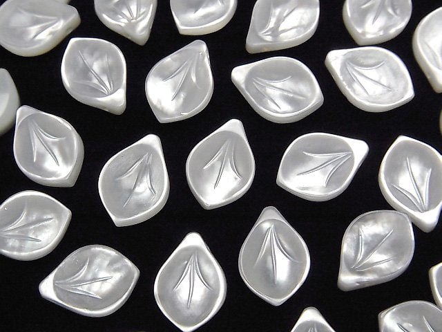 高品質白蝶貝 AAA 花瓣 12x8mm 2顆