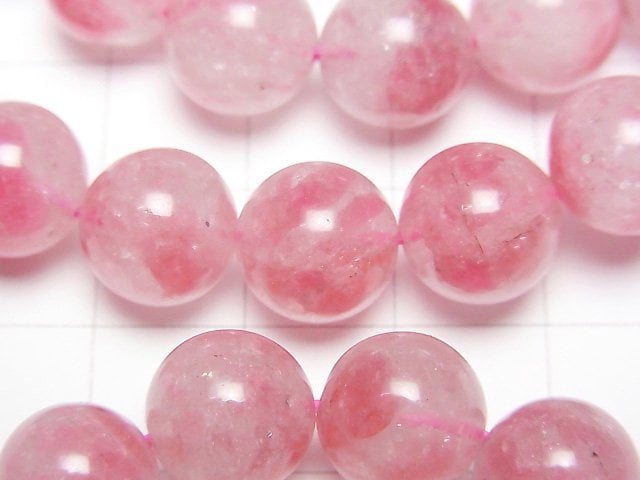 薔薇輝石矽膠 AAA 圓珠 10mm 手鍊