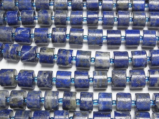 Lapislazuli AA Rondelle (Heishi) 10x10x8mm halb oder 1strang Perlen (ca. 15 Zoll/37 cm)