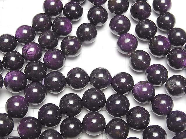 Purplite Stichtit rund 10mm Armband