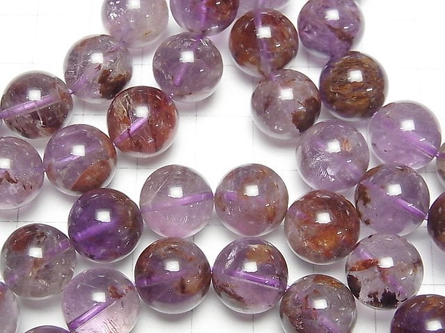 Garten Amethyst AAA Rund 12mm Armband
