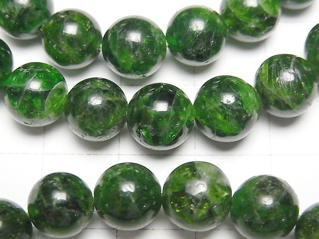 Chrome Diopside AA++ Round 8mm Bracelet