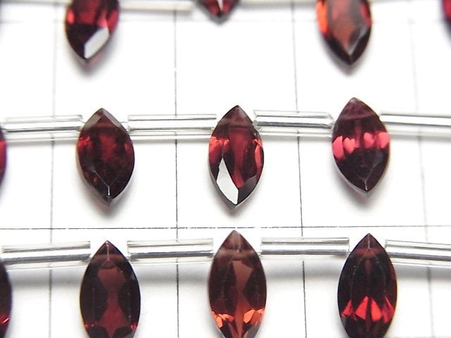 High Quality Pink Garnet AAA Marquise Faceted 10x5mm 1strand beads (8pcs )