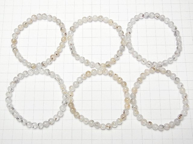 Zambia Öl in Quarz Rund 6-6,5mm Armband