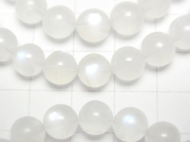 斯里蘭卡皇家藍月光石 AAA 圓形 8mm 手鍊