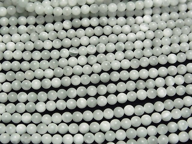 Grüner Angelit AA++ Rund 3mm 1 Strang Perlen (ca. 37 cm)