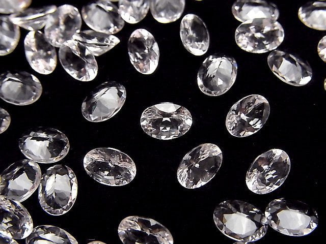 Hochwertiger Morganit AAA Lose Steine Oval Facettiert 7x5mm 1 Stück