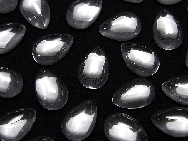 Hochwertiger Kristall AAA Tropfenform Cabochon 12x8mm 5Stück