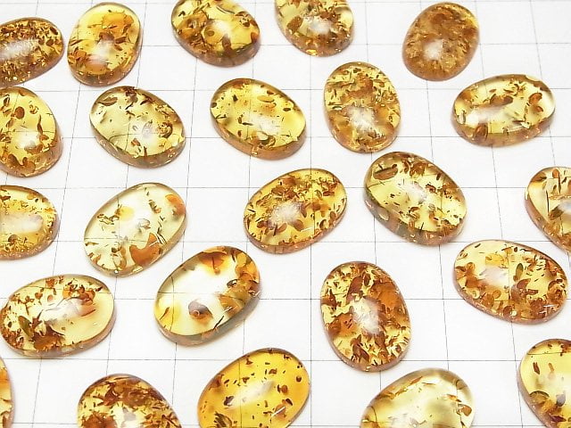Baltisches Bernstein Oval Cabochon 18x13mm 1 Stück