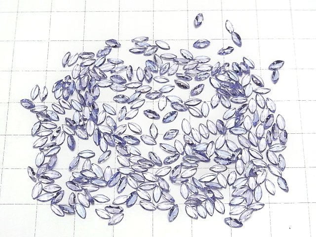 Hochwertiger Tansanit AAA Lose Steine Marquise Facettiert 5x2.5mm 10 Stück