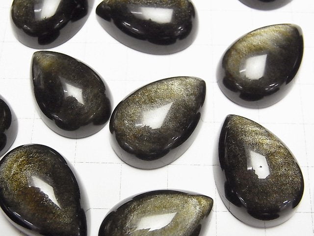 金曜石 AAA 梨形素面 26x18mm 1顆