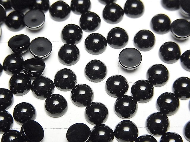 瑪瑙 AAA 圓形素面蛋面 5x5mm 10顆