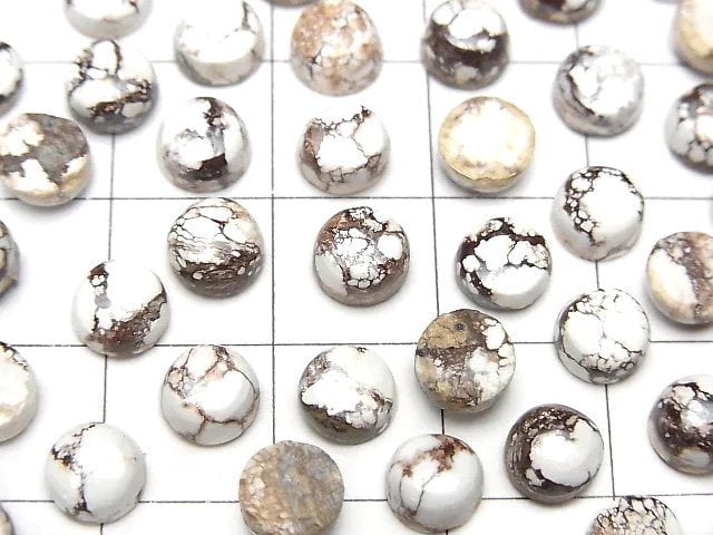野馬圓凸面 6x6mm 5件
