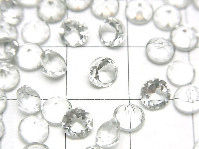高品質綠紫水晶 AAA 裸石 圓形刻面 5x5mm 10顆