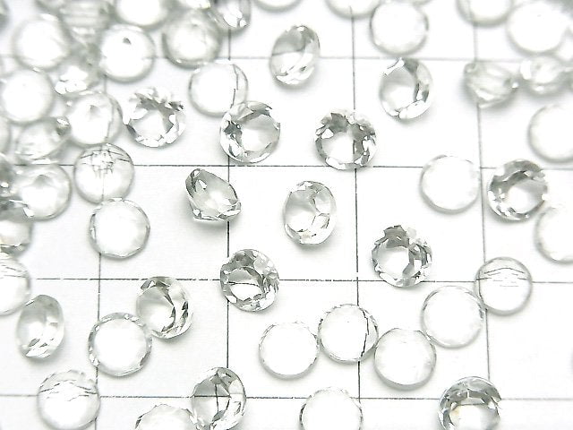 Hochwertiger grüner Amethyst AAA lose Steine rund facettiert 5x5mm 10 Stück