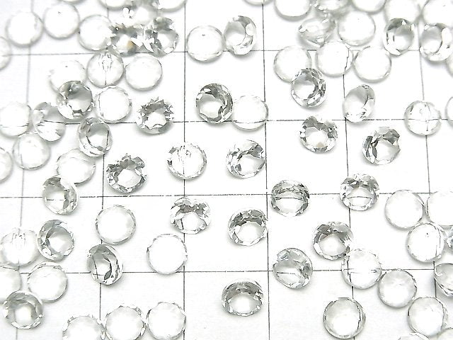 Hochwertiger grüner Amethyst AAA lose Steine rund facettiert 5x5mm 10 Stück