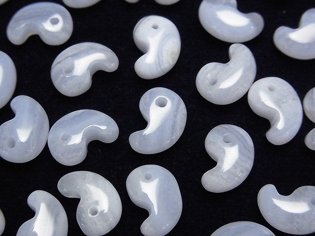 Blue Lace Agate Gemstone Beads