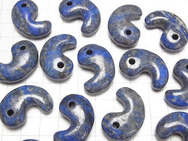 青金石 AA 逗號形珠 30x20mm 1顆