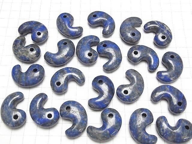 青金石 AA 逗號形珠 30x20mm 1顆