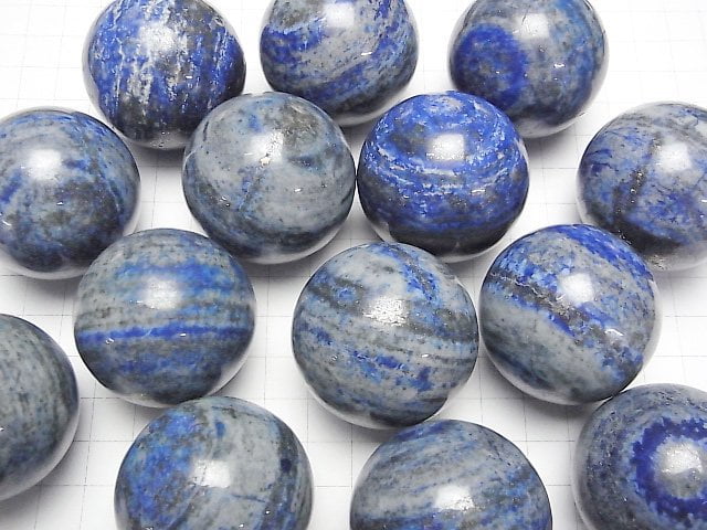 Lapislazuli AA Kugel, Rund 40mm 1 Stück
