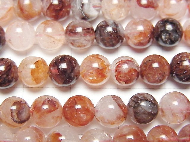 紅赤鐵礦石 AA++ 圓珠 6.5mm 1串 (約15英吋/37公分)