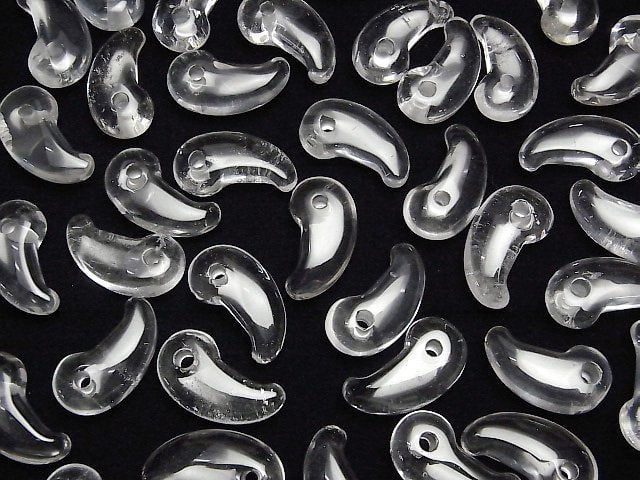 Kristall AAA- Komma-förmige Perle 25x14mm 1 Stück