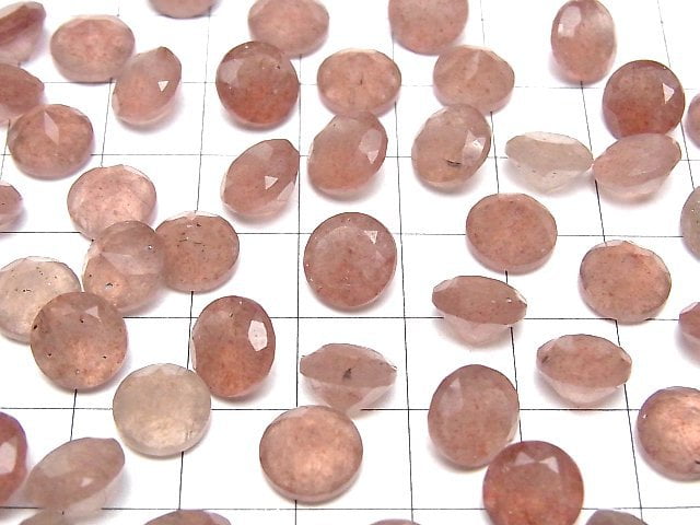 Hochwertiger rosa Epidot AA++ Lose Stein Rund Facettiert 9x9mm 3Stück