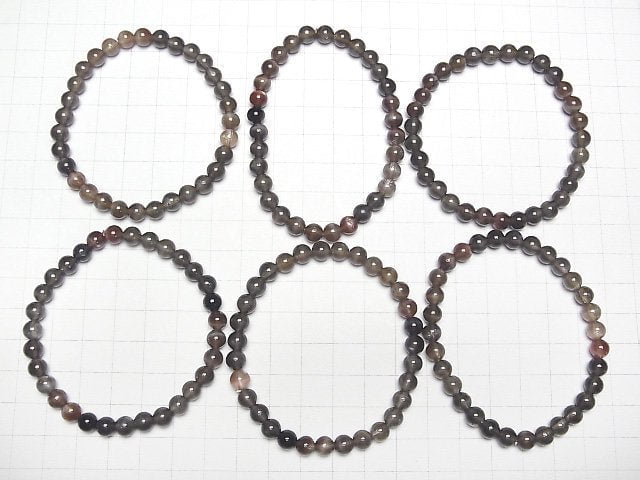 Skapolith AAA- Rund 6mm Armband