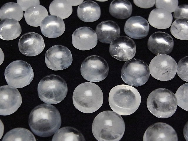 Engel Leiter Quarz Runder Cabochon 10x10mm 1 Stück
