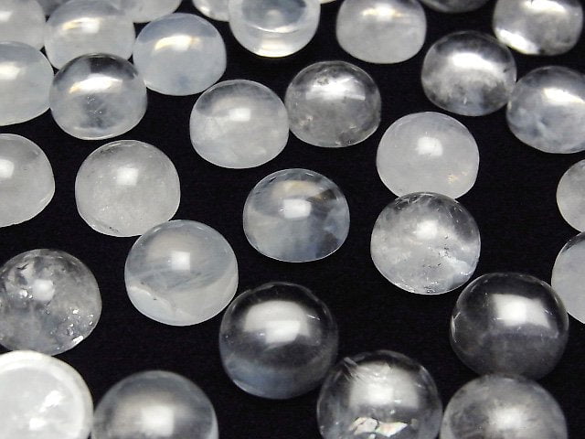 Engel Leiter Quarz Runder Cabochon 12x12mm 1 Stück