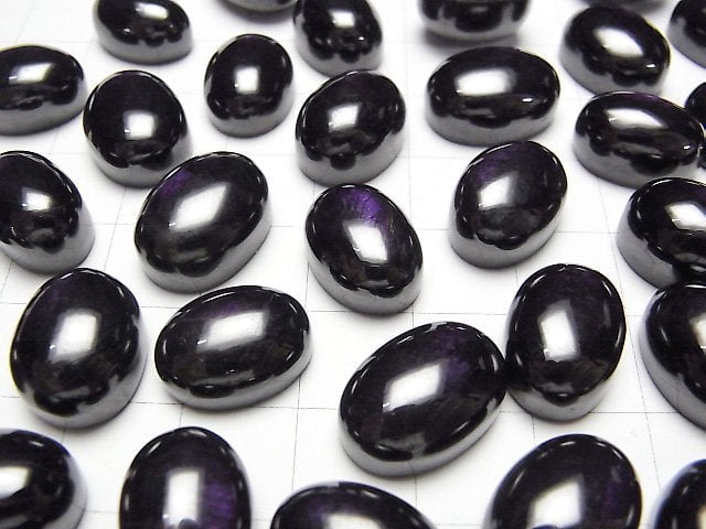 Purplite Stichtit Ovaler Cabochon 14-15mm 1 Stück